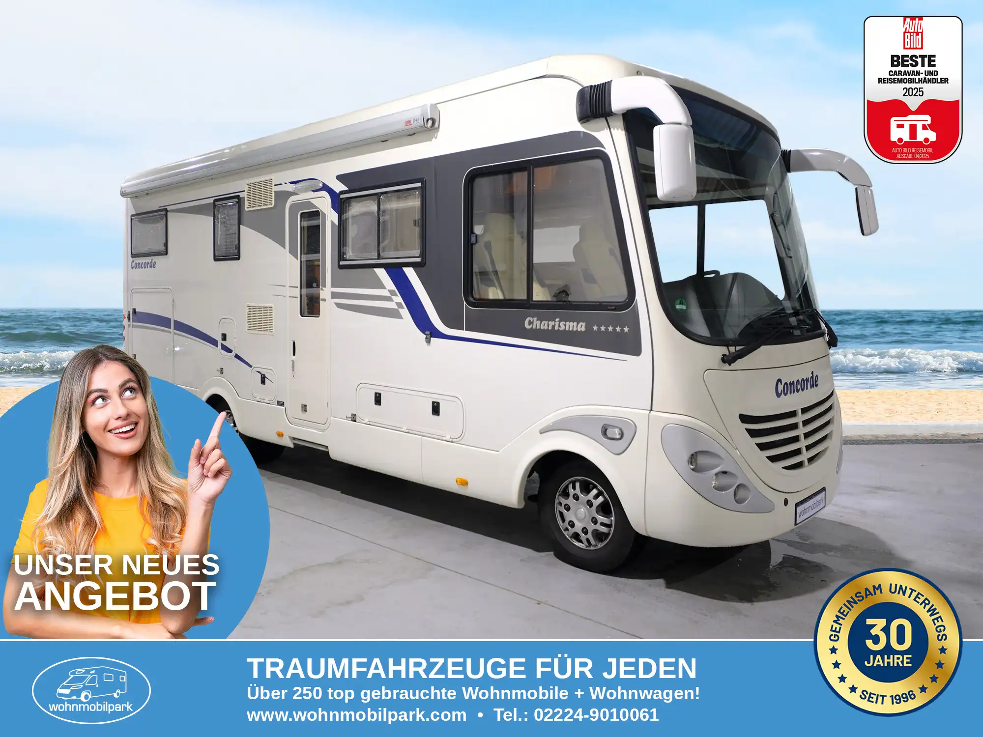 CONCORDE Charisma I 790 H Automatik Integrierter gebraucht kaufen in Bad Honnef